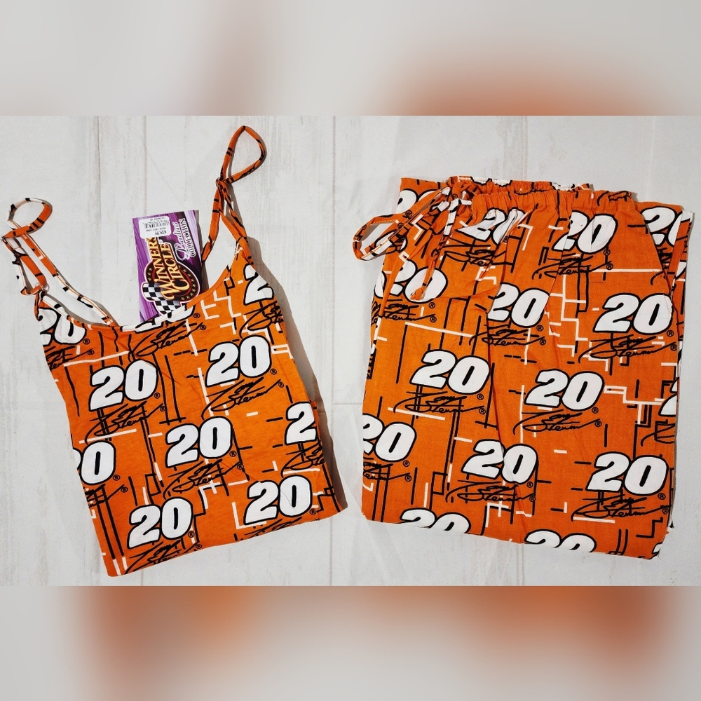 VTG Y2K Tony Stewart #20 Women's 2pc Lounge Wear Set